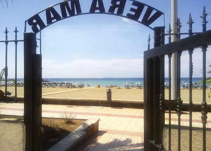 Apartamento Vera Mar 5a - Primera Linea Con Piscina Y Parking