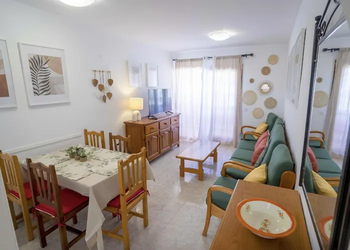 Vera Mar 5a - Primera Linea Con Piscina Y Parking Apartamento Arona (Tenerife)