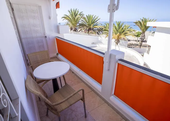 Vera Mar 5a - Primera Linea Con Piscina Y Parking * Arona (Tenerife)