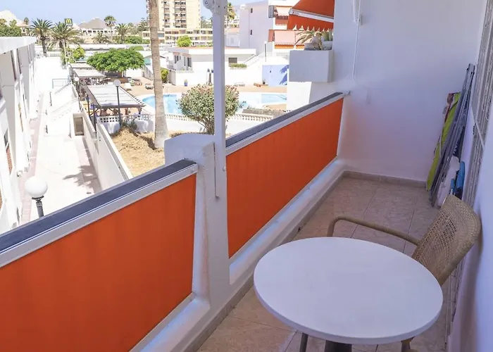 Vera Mar 5a - Primera Linea Con Piscina Y Parking Arona (Tenerife)